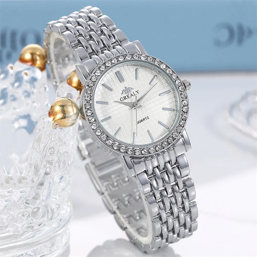 Montre à Quartz style "femme d'affaire"
