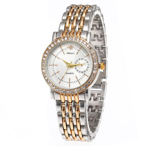 Montre à Quartz style "femme d'affaire"